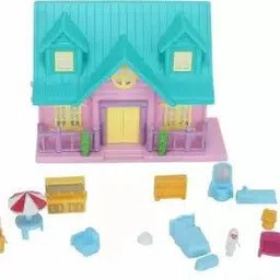mahi zone Dream Funny House Play Set Doll House Set for Boys and Girls_M148-picture-35