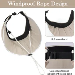 SNOWIE SOFT Sun Visor Cap image 4