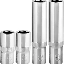 shmart 8MM SOCKETS 1/4 INCH DRIVE 2 LONG 2 SHORT Socket Set-picture-12