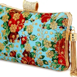 toobacraft Party Multicolor, Blue Clutch image 2