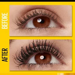 bolt bee Colossal Volumizing Waterproof Black Mascara, Smudge-Proof, Long-Lasting 12 ml image 5