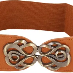 style 98 Women Casual Tan Fabric Belt-picture-12