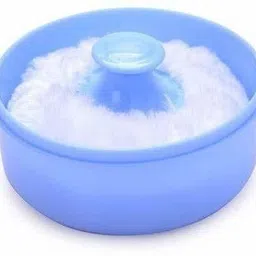 smilykid Powder Puff with Box Holder for New Born Baby pack of 1 image 3