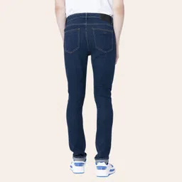 red tape Men Skinny Mid Rise Blue Jeans image 3