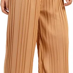 irha Pack of 3 Women Regular Fit Multicolor Viscose Rayon Trousers image 5