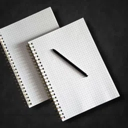tortuga A5 Black Square grid Notebook Golden wiro , 60 Sheets/120 Pages, 100gsm Paper, A5 Notebook SQUARE GIRD 100 Pages image 2