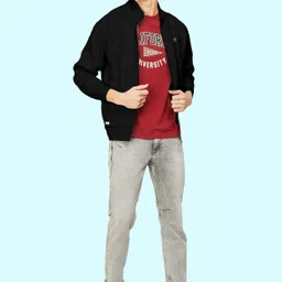 ftx Men Solid Sports Jacket image 4