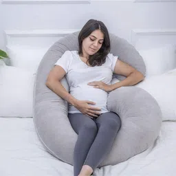 ramchiraiya Pregnancy Pillow Microfibre Solid Pregnancy Pillow Pack of 1-picture-13