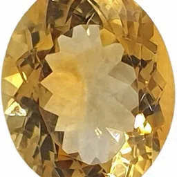 Sahiba Gems Yellow Cut Natural Citrine Gemstone image 4