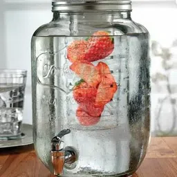 kriti traders 4 L Glass Table Top Manual Water Dispenser-picture-33