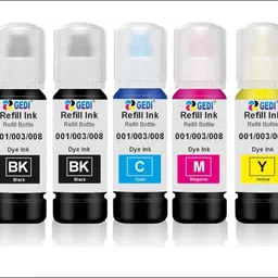 tequo 003 Refill Ink for Ep L3110,L3115,L3116,L3150,L1110, Printer Black + Tri Color Combo Pack Ink Toner-picture-33