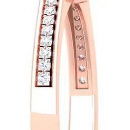 avsar R-3641 14kt Cubic Zirconia Rose Gold ring image 2