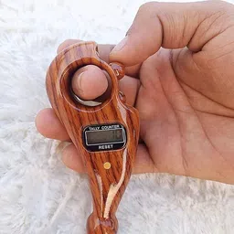 zyphen Mantra jap jaap mala for Pooja Meditation with 5 Digit led Screen Compass(1 pcs) Digital Tally Counter image 3