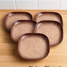 dipchu Choco Stone 6” candy 10 Quarter Plate-picture-46