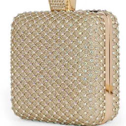 globus Party Gold Clutch image 2