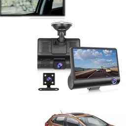 maties 4inch 3Way Car DVR Camera 1080P Video Recorder Cameras 307 Black LCD-picture-22