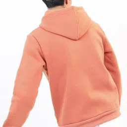 highlander Men Full Sleeve Solid Hooded Sweatshirt image 3