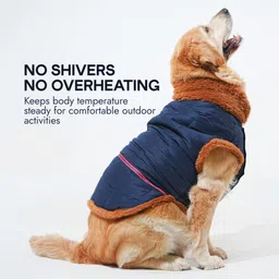 barks & wags Winter Jacket for Dog, Cat image 1