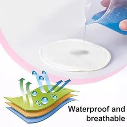 taido Reusable Brest Pads Washable Nursing Pads Super Absorbent Cotton Pads Nursing Breast Pad image 5
