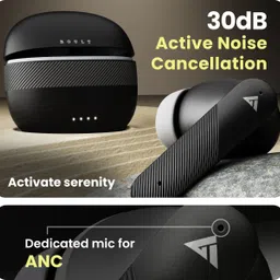 goboult X60 ANC (30dB), Quad Mic ENC, 30 Hrs Battery Life, 45ms Ultra Low Latency, 5.3 Bluetooth Headset image 3