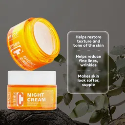 VLCC Vitamin C Night Cream - Hydrates & repairs skin image 4