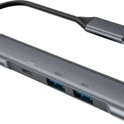 WEROX USB 3.0 port and three USB 2.0 ports USB C Hub 4 in 1 Speed of up to 5 Gbps,speed of 480 Mbps. USB Hub-picture-13