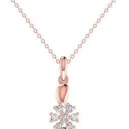 avsar Avsar BIS Hallmark AVP1105PB 14kt Cubic Zirconia Rose Gold Pendant-picture-14