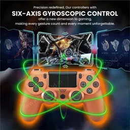 HG WORLD PS4 Controller DualShock 4 Wireless Playstation Controller for PC Bluetooth Gamepad image 3
