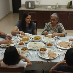 gharkichamak Pack of 40 Ceramic Ghar Ki Chamak 40-Piece Dinner Set Dinner Set image 2