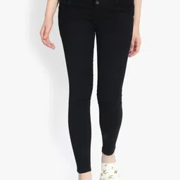 1daystreet Women Regular Mid Rise Black Jeans-picture-47