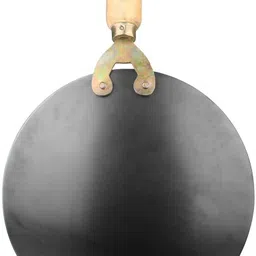 PTR Hand-Crafted Iron Tawa – Food-Grade Iron Tawa with Smooth Finishing (27.9CM) Tawa 27.94 cm diameter image 2