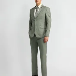 arrow Men 2-piece Solid Suit image 2