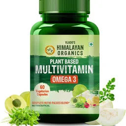 Plant Based Vegan Omega 3 with Multivitamin 25+ Ingredients for Energy,Immunity-image-79