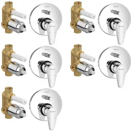 parryware Uno concealed Diverter Body with Concealed Upper Part set of 5 pic 270 Faucet Set-picture-16
