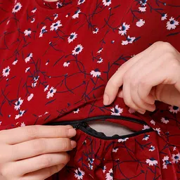 tigywigy Women Maternity/Nursing Nighty image 3