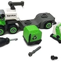 wonder creatures 3 in 1 City Cleaner Garbage Truck with Screwdriver for Urban Waste Management image 5
