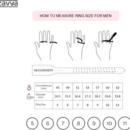 zavya Crossed Paths Adjustable 925 Sterling Silver Rhodium Plated Ring image 3