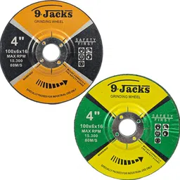 2pc 4 Inch Heavy Duty Grinding Disc for Metal Alloy Steel Fast Efficient Long Angle Grinder-image-30