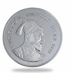 eforest Rare 100 Rupees Chhatrapati Shivaji UNC Coin Medieval Coin Collection image 2