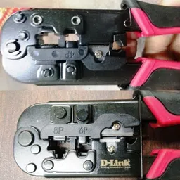 BALRAMA NTC-001 Modular Plug Crimper DLink Red Tool for Network Cables Telephone Cables Network Interface Card image 2