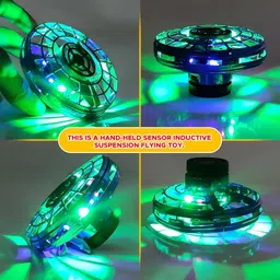 homoze Trendy Mini UFO Flying Spinner Toy image 5