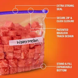 begmean 9*10 Inch Ziplock BagPack of 15 Plastic Storage Pouch image 3