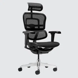 ardasinterior Ultra Breathable Mesh Ergonomic Chair with Adjustable Headrest & Seat Glider Mesh Office Adjustable Arm Chair image 4
