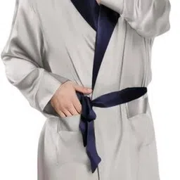 bella babe by sk Silver Medium Bath Robe-picture-12