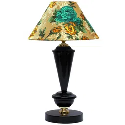 Multicolor Shade Table Lamp With Metal Base By Foziq image 4