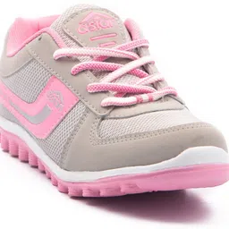 asian Cute sports shoes for women | Running shoes for girls stylish latest design new fashion | casual sneakers for ladies | Lace up Lightweight pink shoes for jogging, walking, gym & party Running Shoes For Women image 2