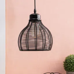 foziq Hamilton Black copper Hanging Light image 2