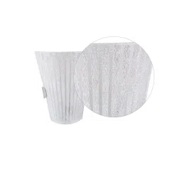 foziq Castle Metal Flush Mount Wall Light (White) image 5