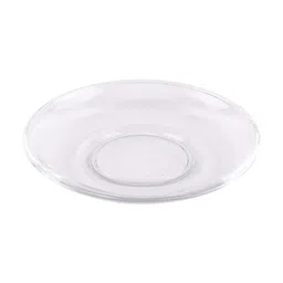 ceradeco Pipy 230ml Transparent Glass (Set of 12) Tea Cup & Saucer Set image 5