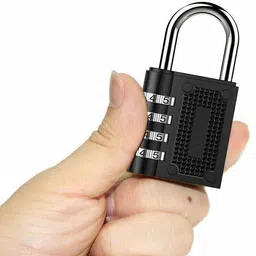 actrovax Luggage Bag Locker Steel Hook 4 Digit Combination Lock Padlock image 2